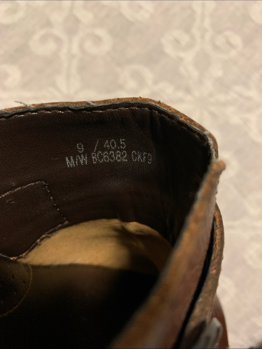 b.o.c. Dark Brown Leather Slip-On Mule with Buckle NWOT (Size 9) - Picture 5 of 5